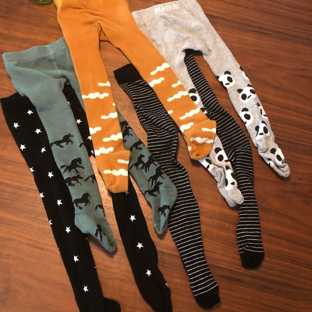 H&M Tights 🐼Leggings🐼toddler girl